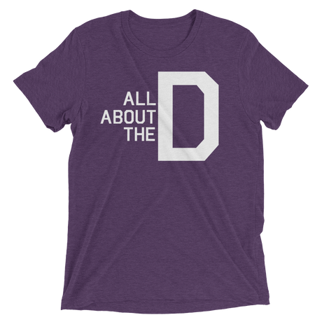 All About the D (Retail Triblend)-Triblend T-Shirt-Swish Embassy