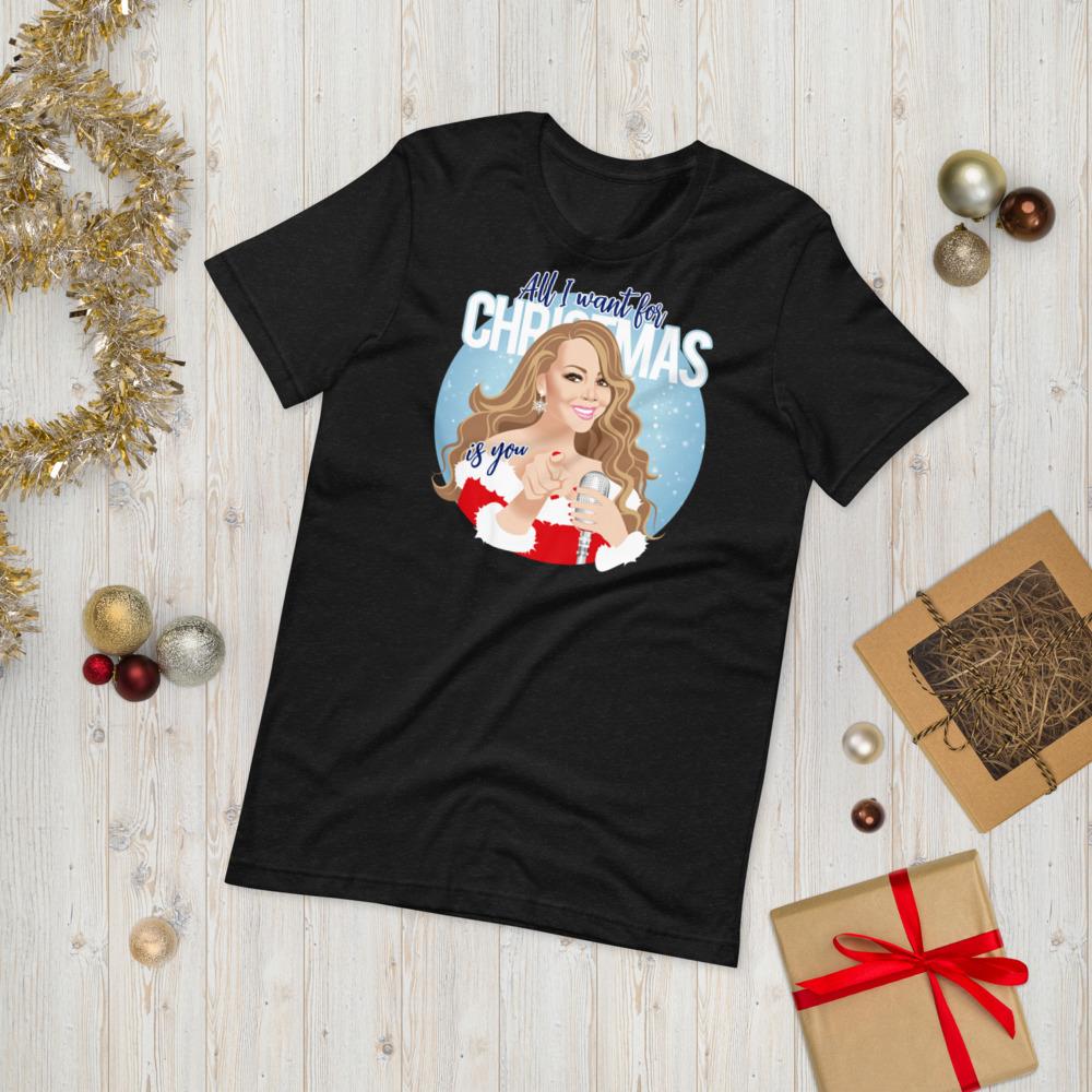 All I Want-Christmas T-Shirts-Swish Embassy