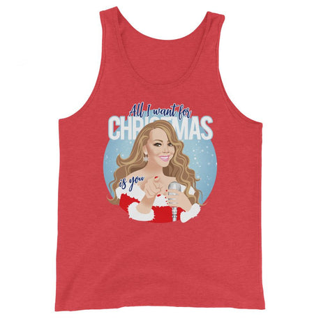 All I Want (Tank Top)-Christmas Tanks-Swish Embassy