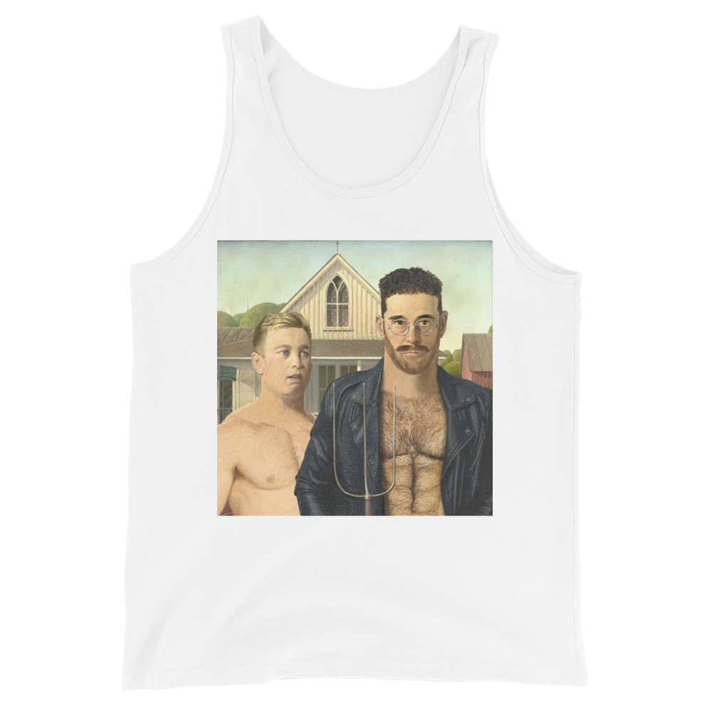 American Gaythic (Tank Top)-Tank Top-Swish Embassy