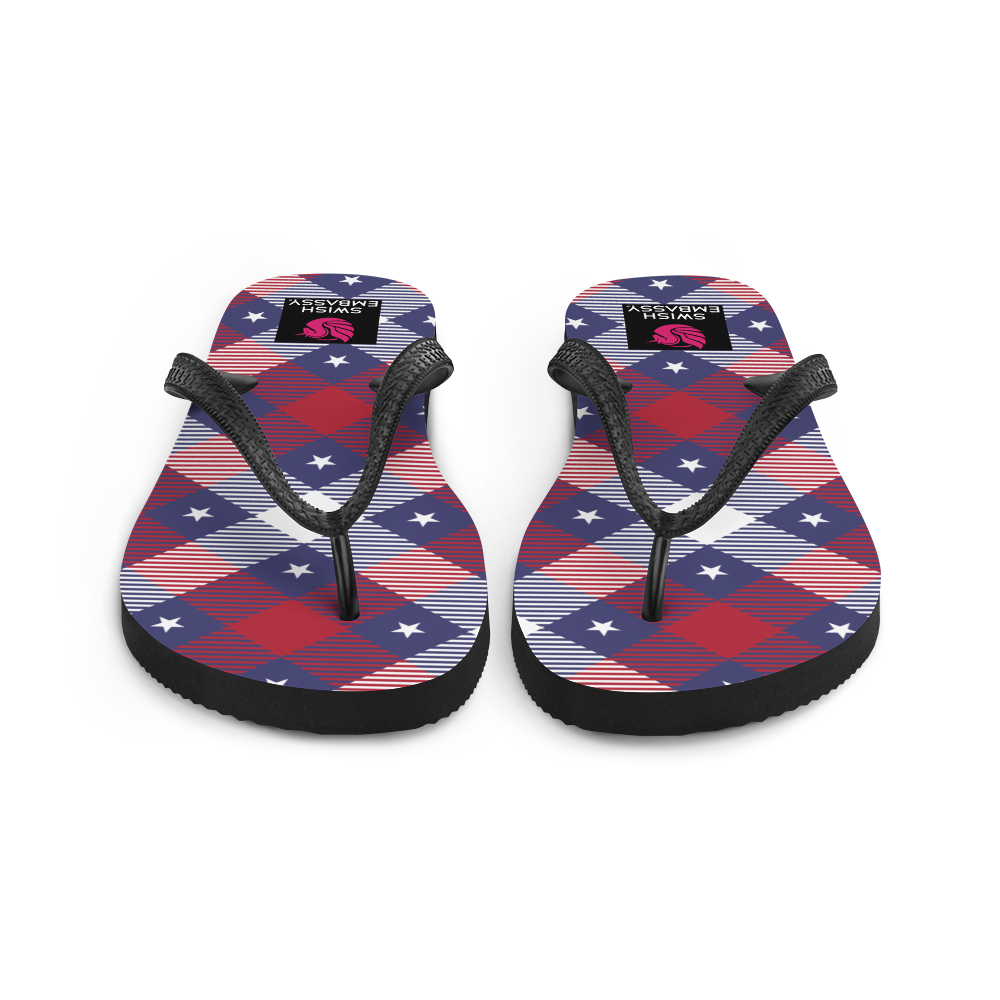 American Tartan (Flip Flops)-Swish Embassy