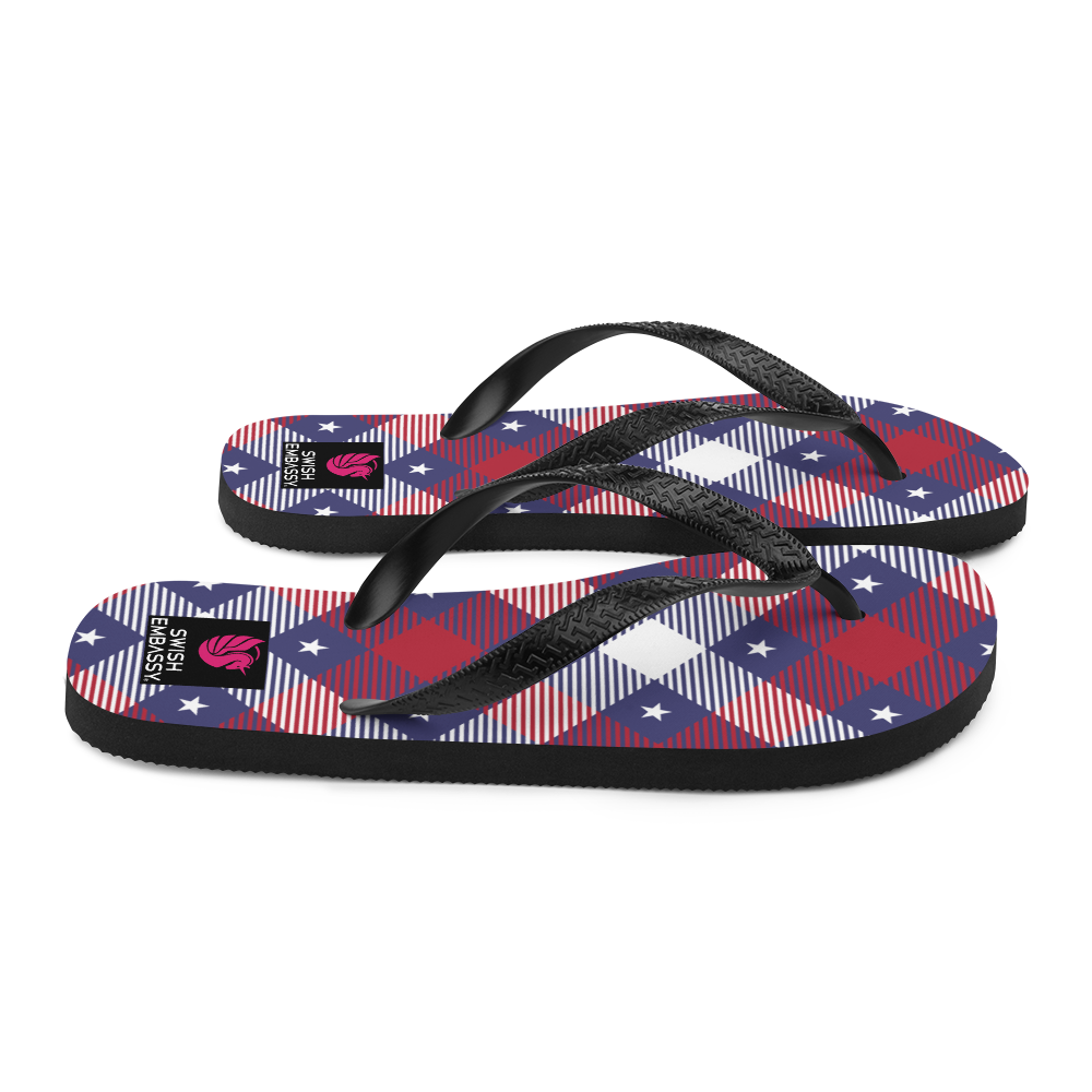 American Tartan (Flip Flops)-Swish Embassy