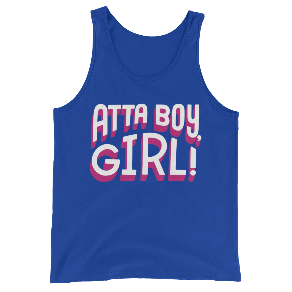 Atta Boy Girl! (Tank Top)-Tank Top-Swish Embassy