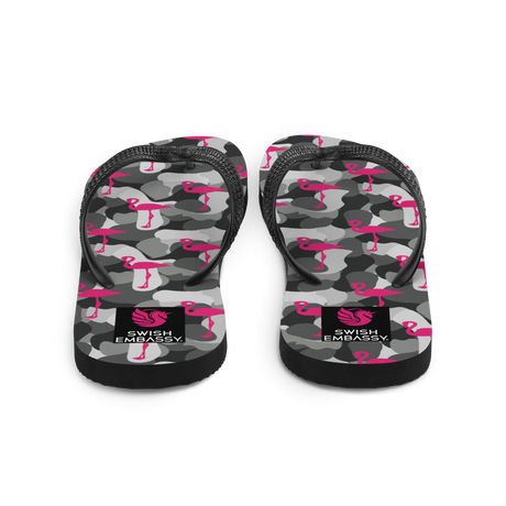 Battle Flamingo (Flip Flops)-Flip Flops-Swish Embassy