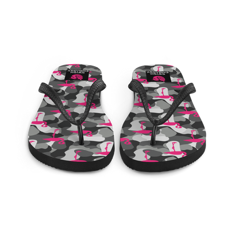 Battle Flamingo (Flip Flops)-Flip Flops-Swish Embassy