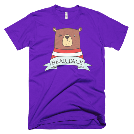 Bear Face-T-Shirts-Swish Embassy