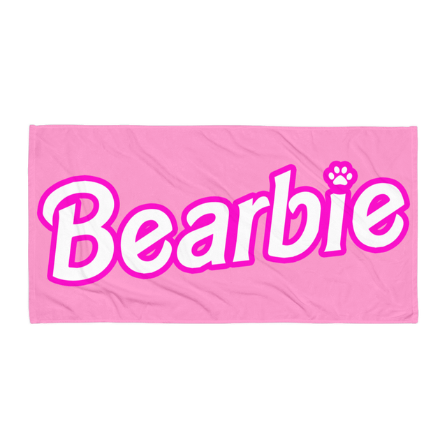 Bearbie (Beach Towel)-Beach Towel-Swish Embassy