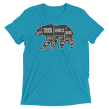 Bear's Anatomy (Retail Triblend)-Triblend T-Shirt-Swish Embassy