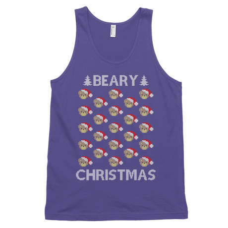 Beary Christmas (Tank Top)-Christmas Tanks-Swish Embassy