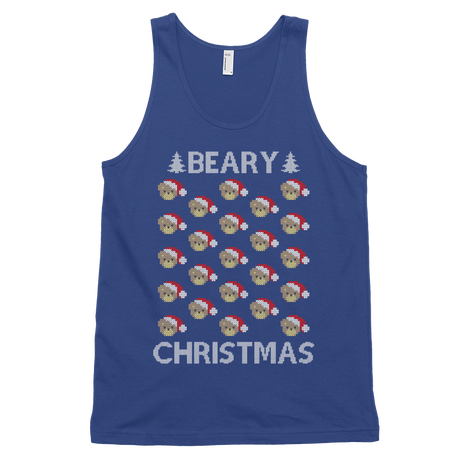 Beary Christmas (Tank Top)-Christmas Tanks-Swish Embassy