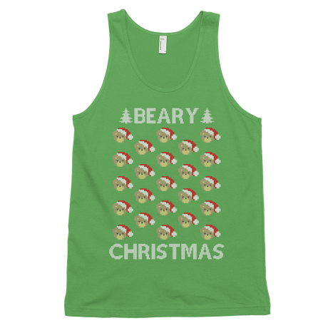 Beary Christmas (Tank Top)-Christmas Tanks-Swish Embassy