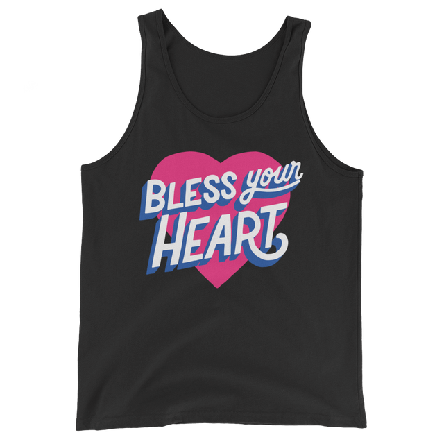 Bless Your Heart (Tank Top)-Tank Top-Swish Embassy