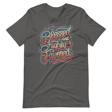 Blessed & Highly Favored-T-Shirts-Swish Embassy