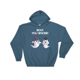 Boo, You Whore! (Hoodie)-Hoodie-Swish Embassy