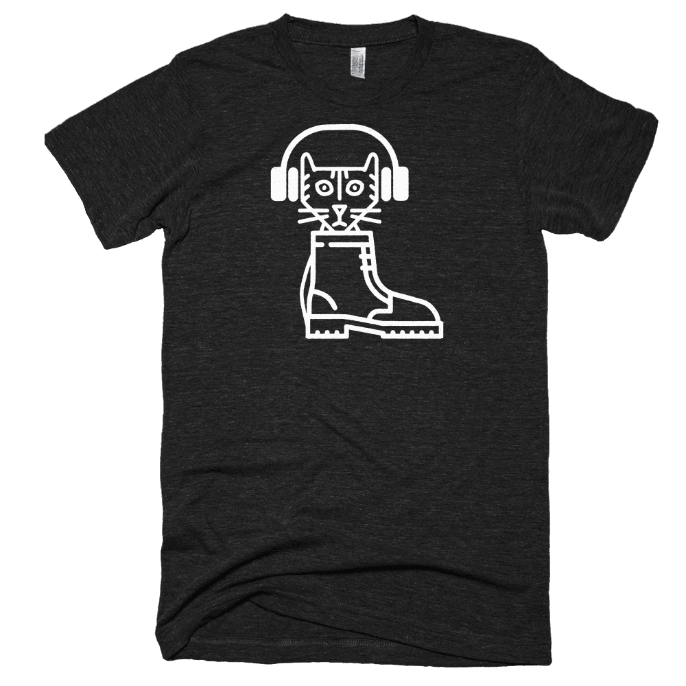 Boots & Cats (Triblend)-T-Shirts-Swish Embassy