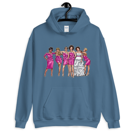 Bridesmaids from Outer Space (Hoodie)-Hoodie-Swish Embassy