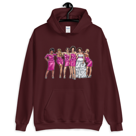 Bridesmaids from Outer Space (Hoodie)-Hoodie-Swish Embassy