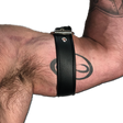Buckle Armband with Color Piping-Leather-Swish Embassy