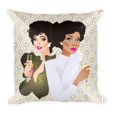 Burnt Champagne (Pillow)-Pillow-Swish Embassy