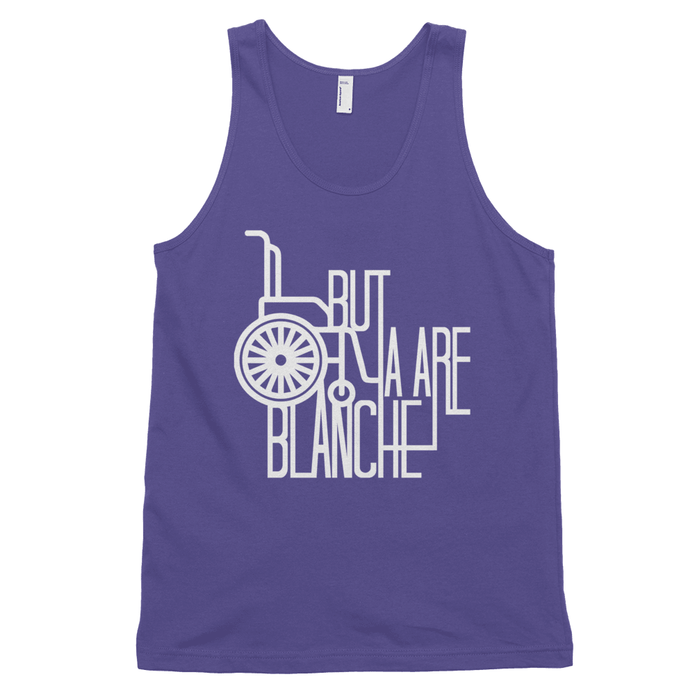 But Ya Are Blanche (Tank Top)-Tank Top-Swish Embassy