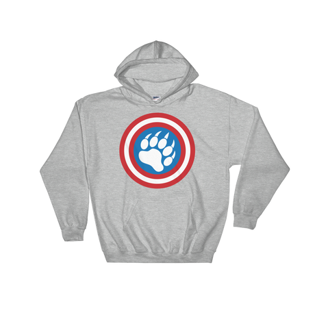 Cap'n Ameribear (Hoodie)-Hoodie-Swish Embassy