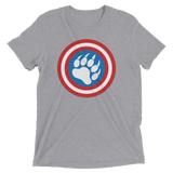 Cap'n Ameribear (Retail Triblend)-Triblend T-Shirt-Swish Embassy