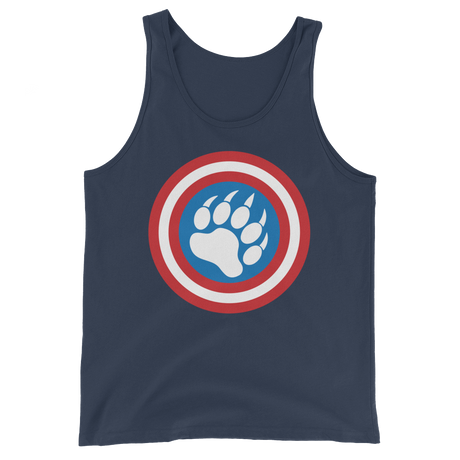 Cap'n Ameribear (Tank Top)-Tank Top-Swish Embassy