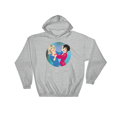 Cat Fight (Hoodie)-Hoodie-Swish Embassy