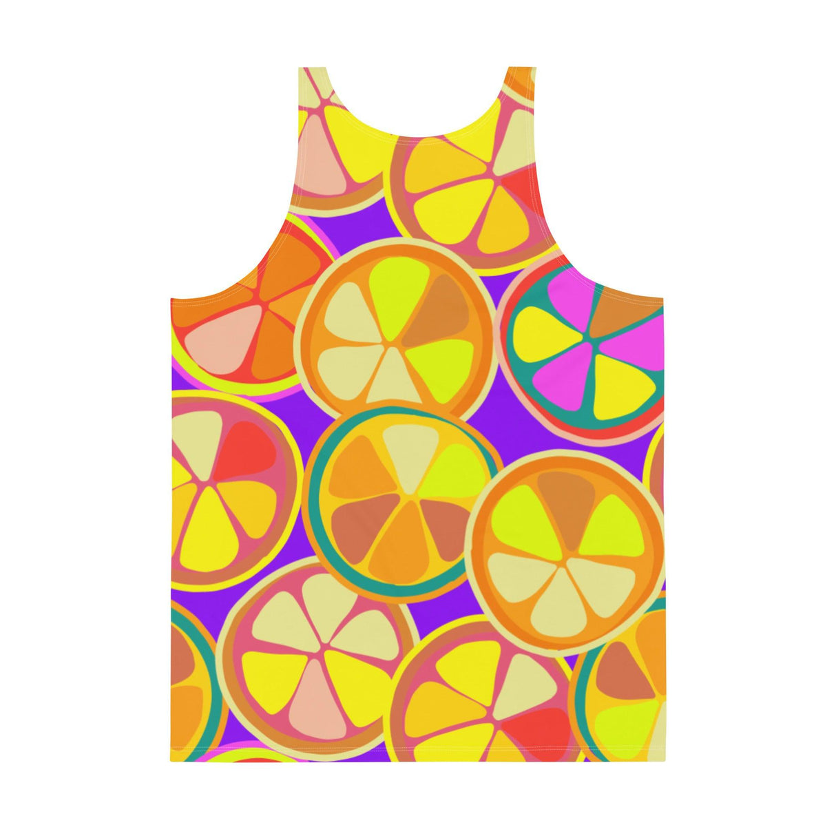 Citrus (Allover Tank Top)-Allover Tank Top-Swish Embassy