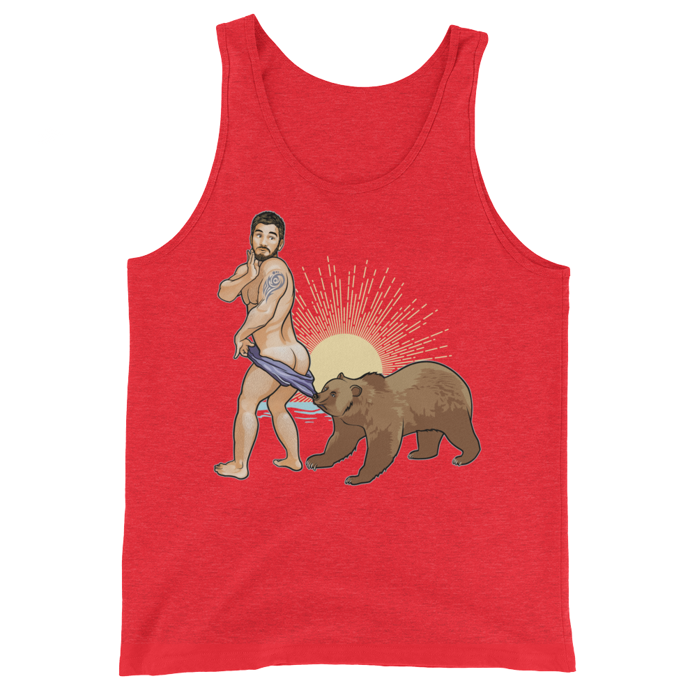 Copperbum (Dog/Pup/Bear) (Tank Top)-Tank Top-Swish Embassy