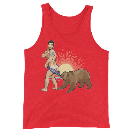 Copperbum (Dog/Pup/Bear) (Tank Top)-Tank Top-Swish Embassy