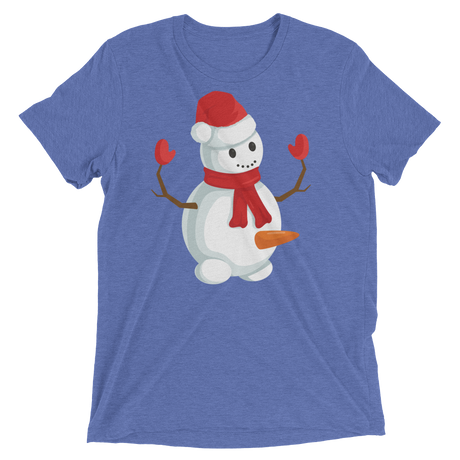 Do You Wanna Build A Snowman? (Retail Triblend)-Triblend T-Shirt-Swish Embassy