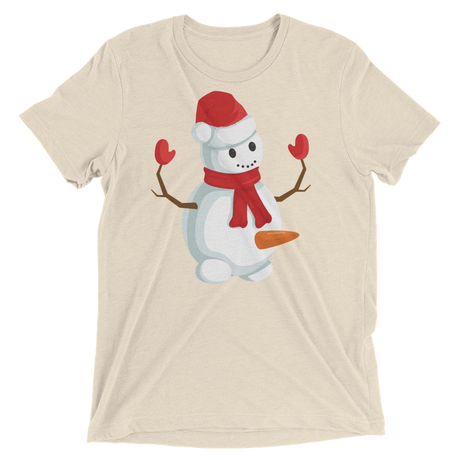 Do You Wanna Build A Snowman? (Retail Triblend)-Triblend T-Shirt-Swish Embassy