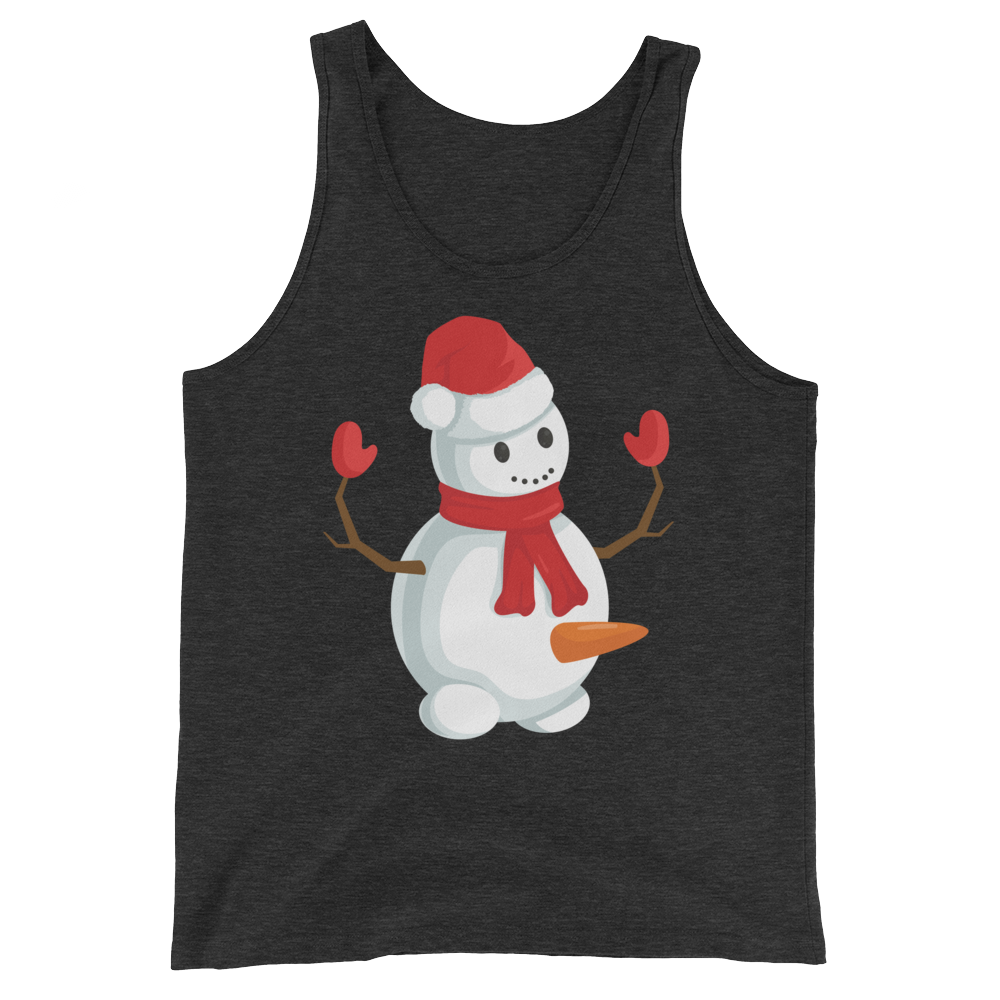 Do You Wanna Build A Snowman (Tank Top)-Christmas Tanks-Swish Embassy