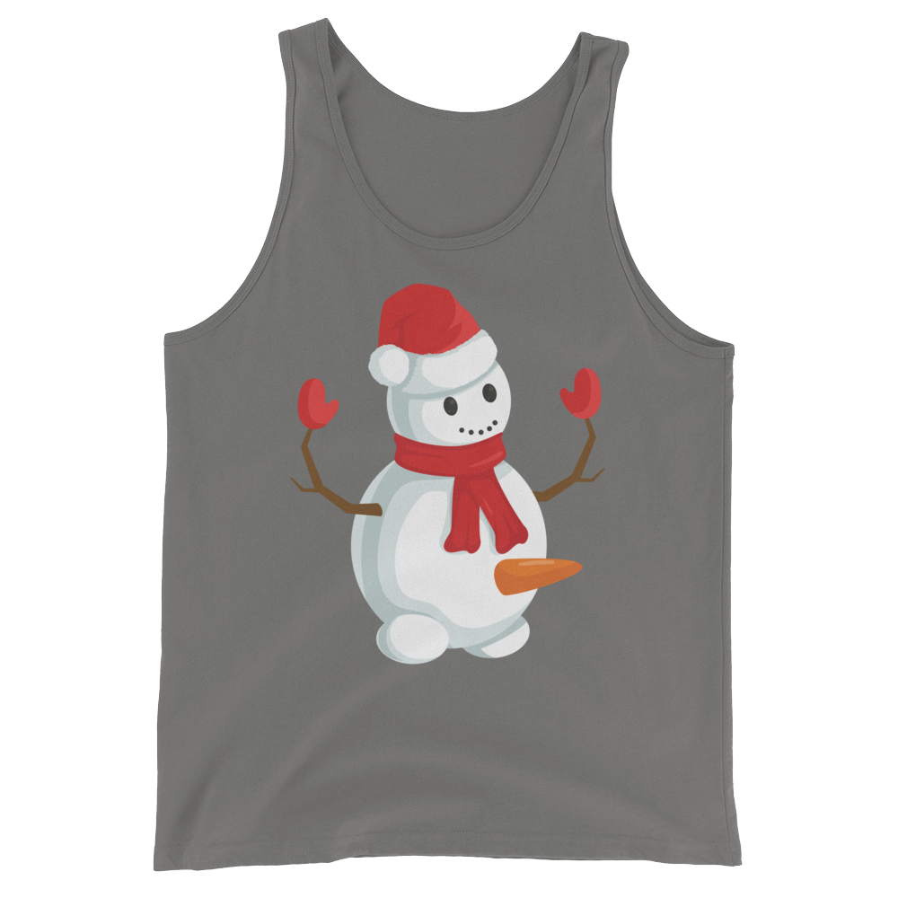 Do You Wanna Build A Snowman (Tank Top)-Christmas Tanks-Swish Embassy