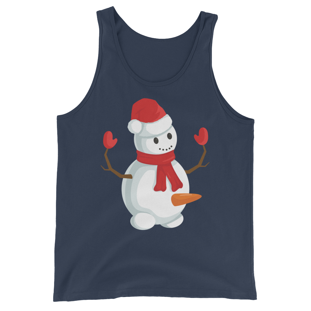 Do You Wanna Build A Snowman (Tank Top)-Christmas Tanks-Swish Embassy