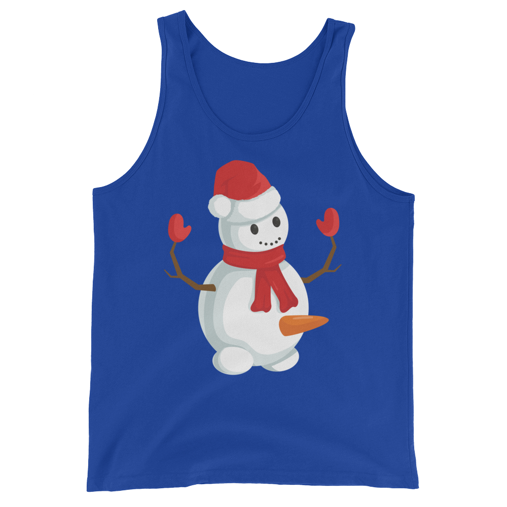 Do You Wanna Build A Snowman (Tank Top)-Christmas Tanks-Swish Embassy