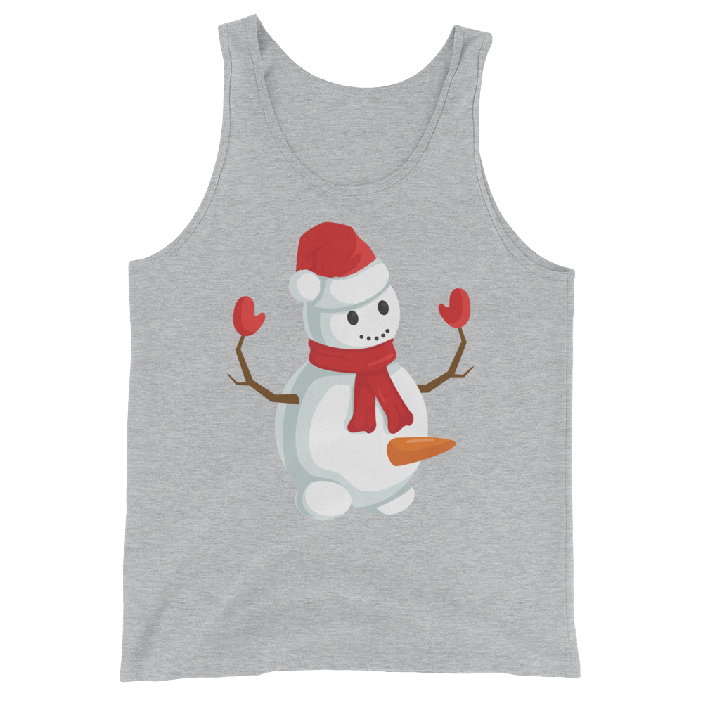 Do You Wanna Build A Snowman (Tank Top)-Christmas Tanks-Swish Embassy