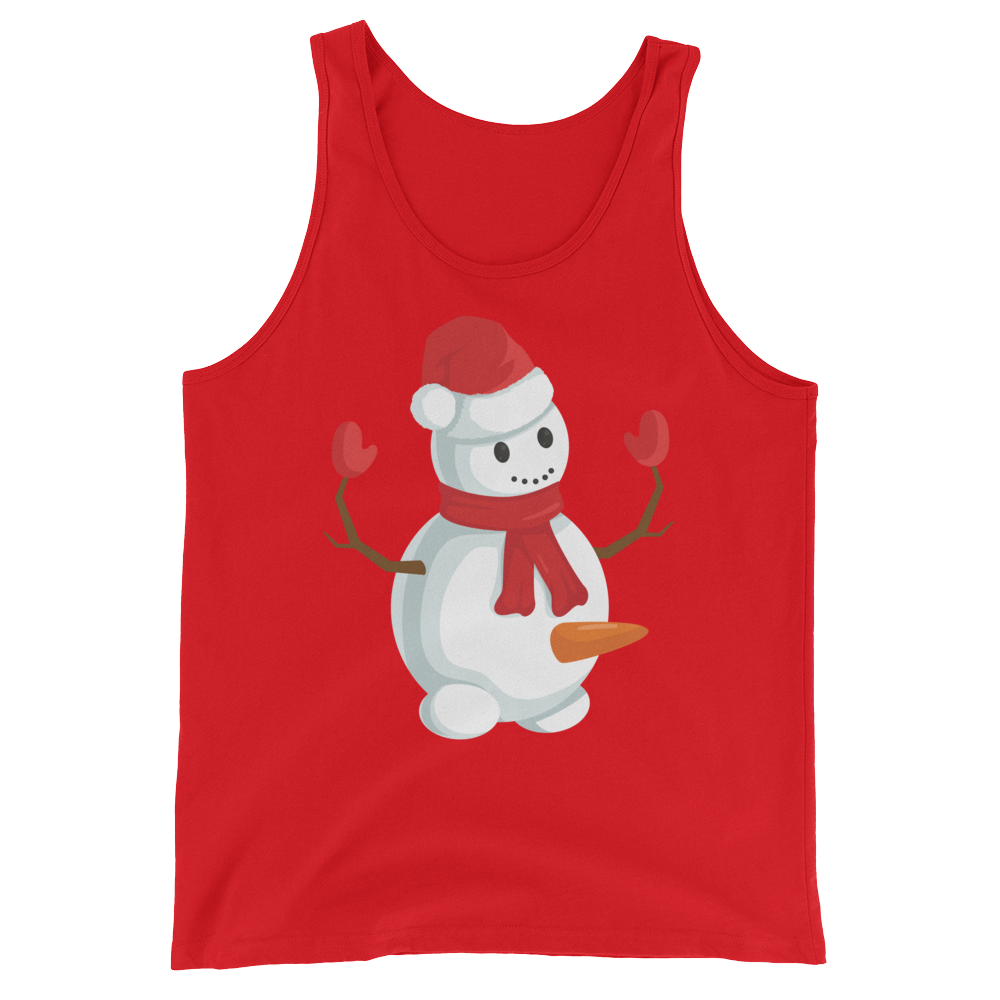 Do You Wanna Build A Snowman (Tank Top)-Christmas Tanks-Swish Embassy