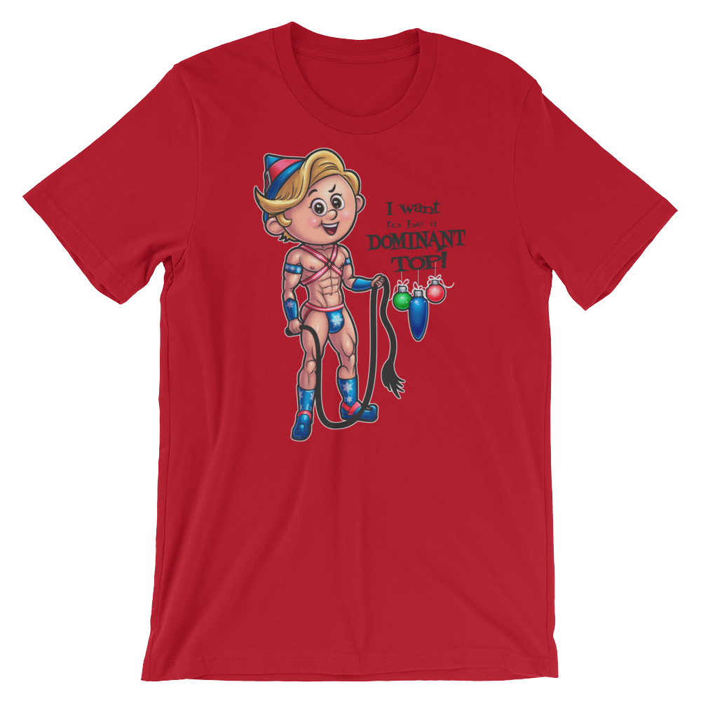 Dom Top Elf-Christmas T-Shirts-Swish Embassy