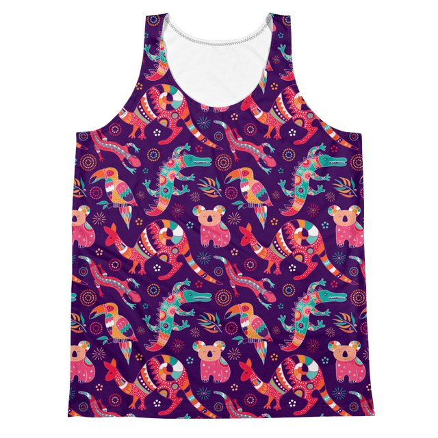 Downunder (Allover Tank Top)-Allover Tank Top-Swish Embassy