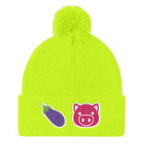 Eggplant Pig (Beanie)-Beanie-Swish Embassy