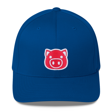 Emoji Pig (Baseball Cap)-Headwear-Swish Embassy