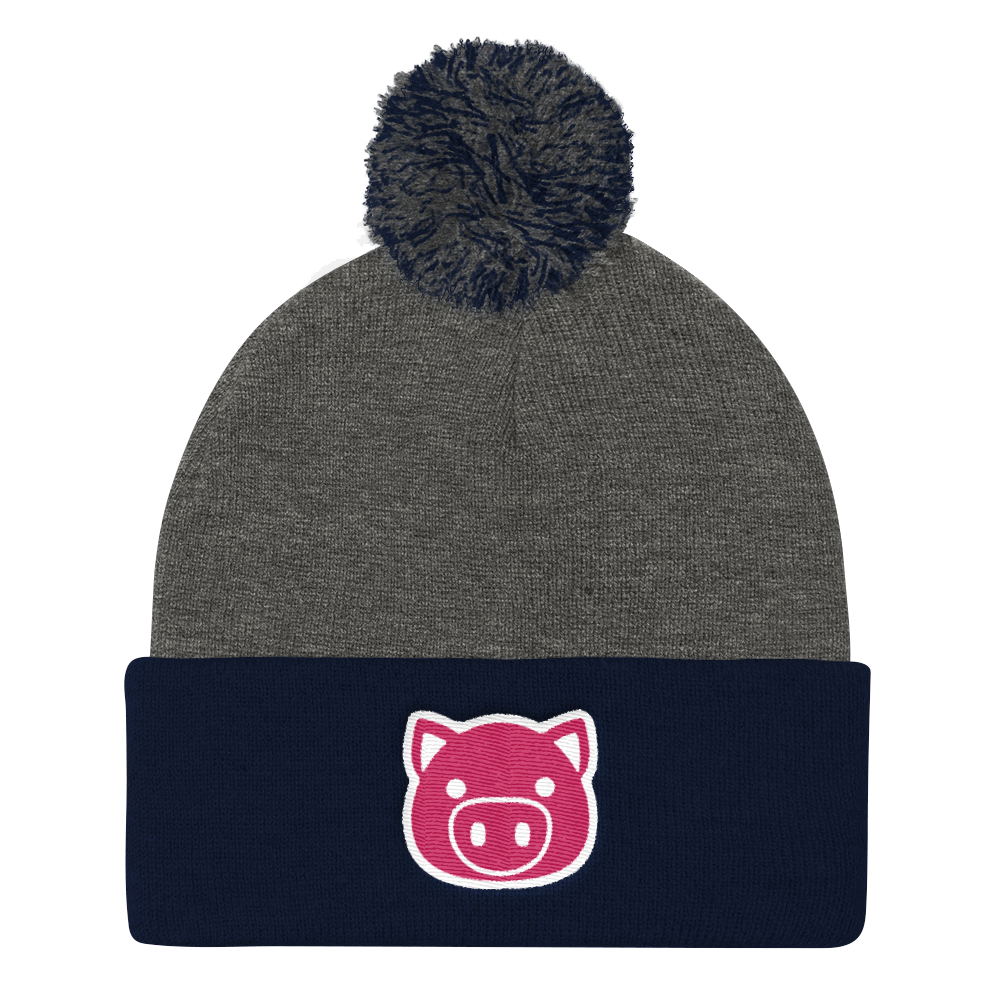 Emoji Pig (Beanie)-Beanie-Swish Embassy