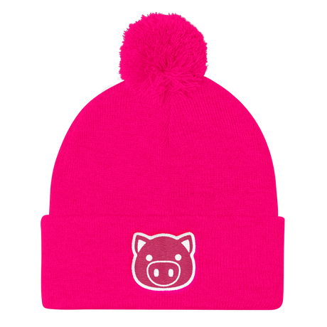 Emoji Pig (Beanie)-Beanie-Swish Embassy