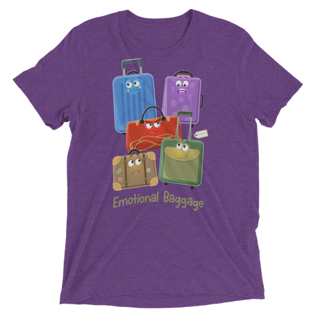 Emotional Baggage (Retail Triblend)-Triblend T-Shirt-Swish Embassy