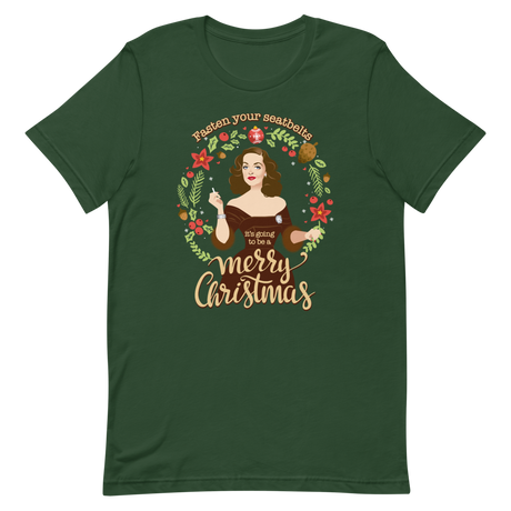 Fasten Your Seatbelts & Merry XMas-Christmas T-Shirts-Swish Embassy