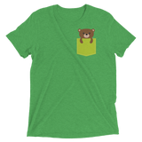 Faux Pocket Bear (Retail Triblend)-Triblend T-Shirt-Swish Embassy