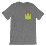 Faux Pocket Bear-T-Shirts-Swish Embassy