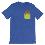 Faux Pocket Bear-T-Shirts-Swish Embassy